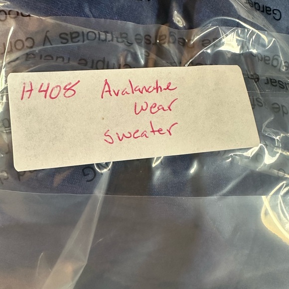 Avalanche Polartec Womens Large Blue‎ Quarter Zip Pullover Sweater Athletic - Picture 8 of 8